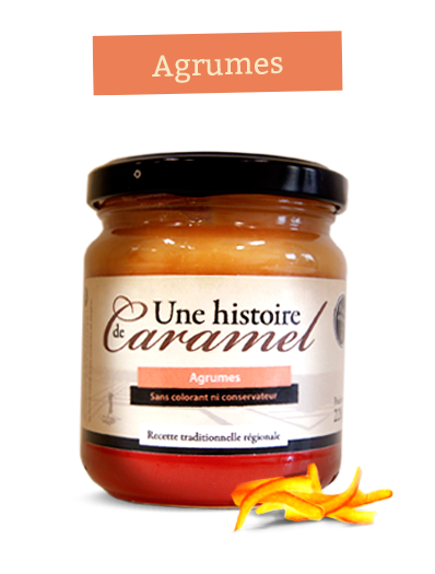 Caramel aux agrumes