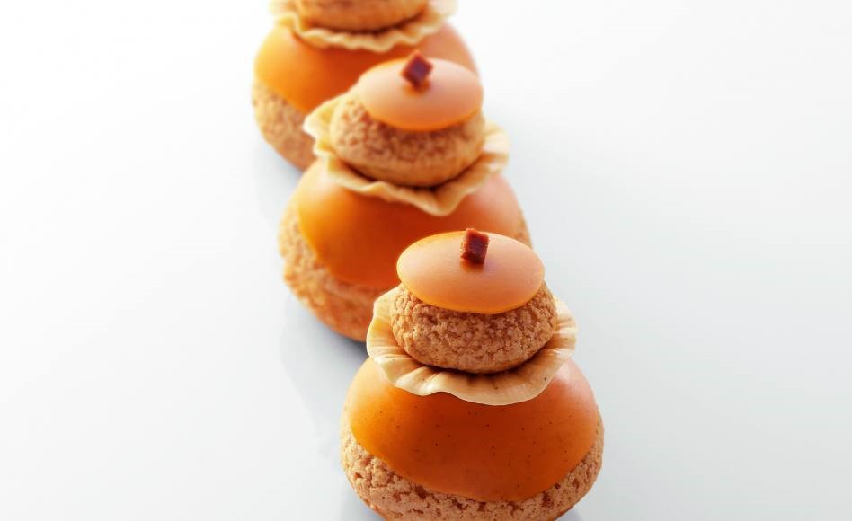 Religieuse au caramel